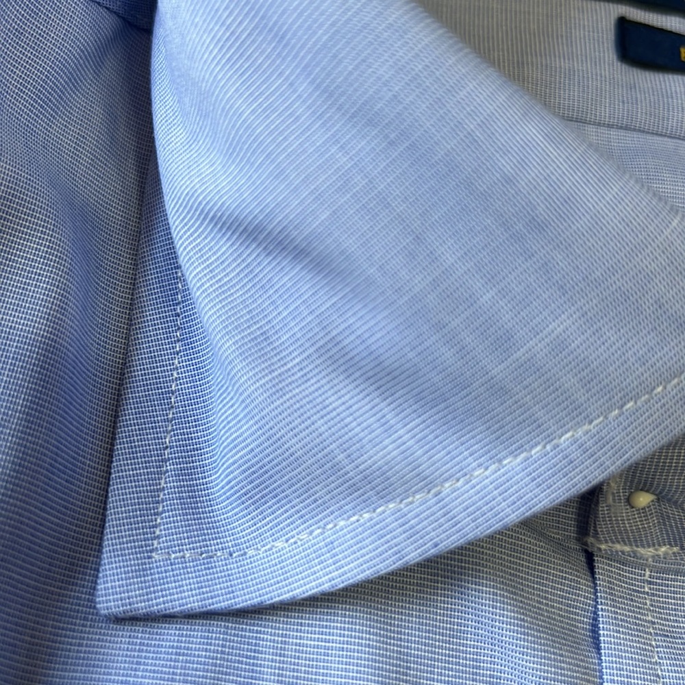 (#247) NWT Mens long sleeve casual shirt by Ralph Lauren Polo. Size 15 1/2-32/33 - Picture 5 of 8